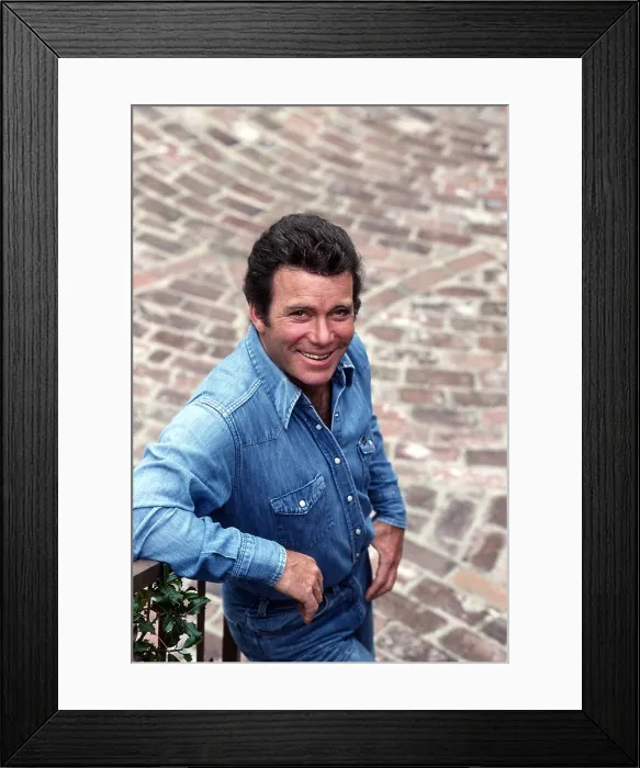 Framed Print : William Shatner, 1970s