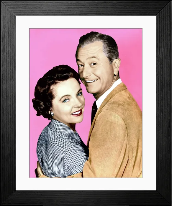 Framed Print : FATHER KNOWS BEST, (from left): Jane Wyatt, Robert Young, 1954-1962