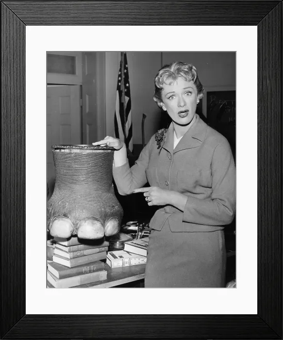 Framed Print : OUR MISS BROOKS, Eve Arden, 1952-1956