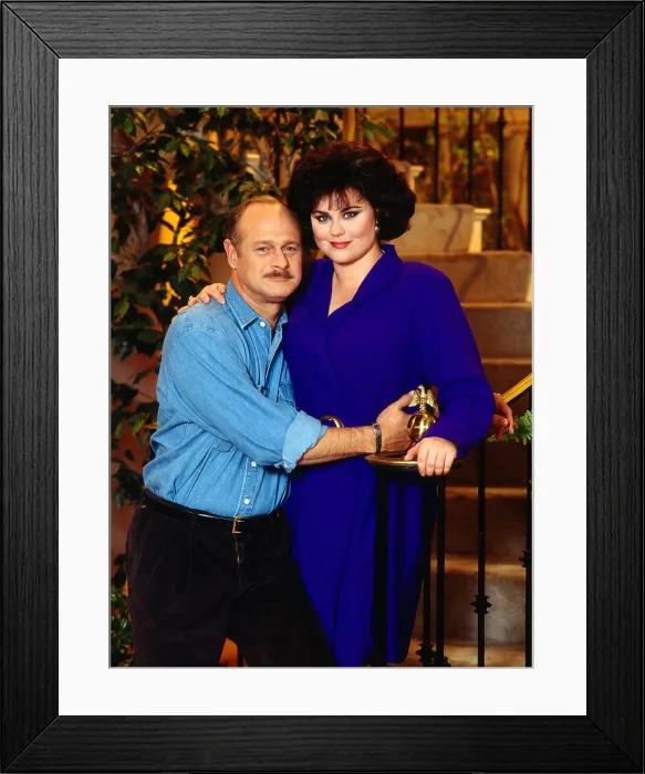 Framed Print : WOMEN OF THE HOUSE, from left: Gerald McRaney, Delta Burke, The Afternoon Wife, (Season 1, episode 7, aired March 20, 1995), 1995
