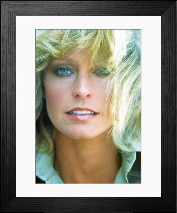 Framed Print : Farrah Fawcett, 1976