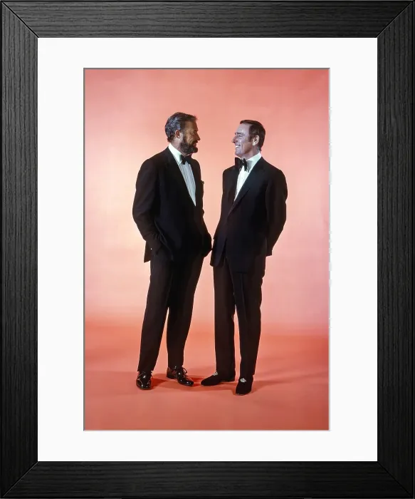 Framed Print : ROWAN AND MARTINS LAUGH-IN, from left: Dan Rowan, Dick Martin, (1971), 1968-73 Framed Print : ROWAN AND MARTINS LAUGH-IN, from left: Dan Rowan, Dick Martin, (1971), 1968-73