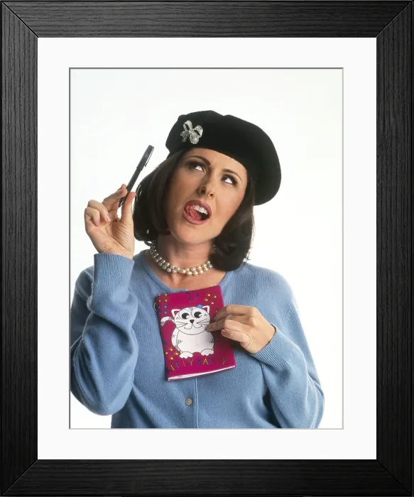 Framed Print : SATURDAY NIGHT LIVE, Molly Shannon as Monica Lewinsky, (1998), 1975 Framed Print : SATURDAY NIGHT LIVE, Molly Shannon as Monica Lewinsky, (1998), 1975