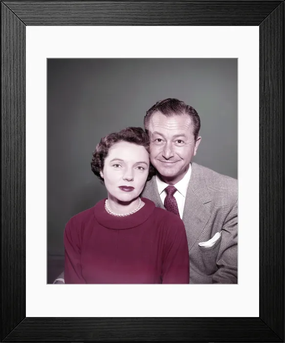 Framed Print : FATHER KNOWS BEST, from left, Jane Wyatt, Robert Young, 1954-60