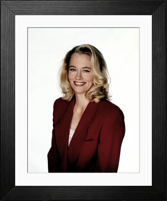 Framed Print : MOONLIGHTING, Cybill Shepherd, 1985-89