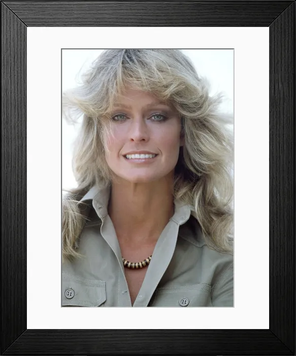 Framed Print : Farrah Fawcett, 1976