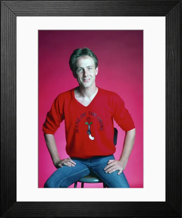 Framed Print : Harry Anderson, February 9, 1985