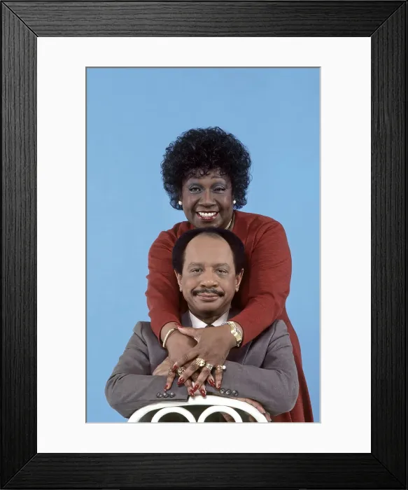 Framed Print : THE JEFFERSONS, from left: Sherman Hemsley, Isabel Sanford, (1981), 1975-85 Framed Print : THE JEFFERSONS, from left: Sherman Hemsley, Isabel Sanford, (1981), 1975-85