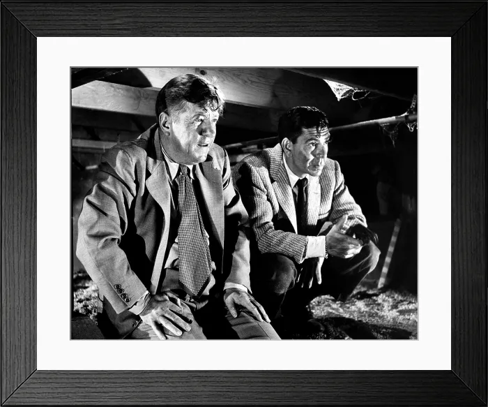 Framed Print : DRAGNET, from left, Ben Alexander, Jack Webb, 1951-59 Framed Print : DRAGNET, from left, Ben Alexander, Jack Webb, 1951-59