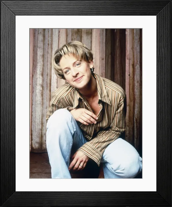 Framed Print : ELLEN, (aka THESE FRIENDS OF MINE), Ellen DeGeneres, 1994-98 (1994 photo)