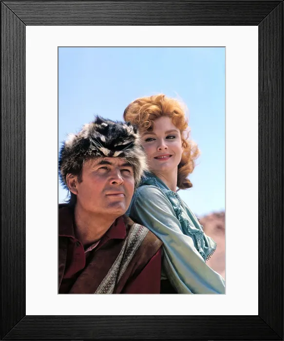 Framed Print : DANIEL BOONE, Fess Parker, Patricia Blair, (1965), 1964-1970 Framed Print : DANIEL BOONE, Fess Parker, Patricia Blair, (1965), 1964-1970
