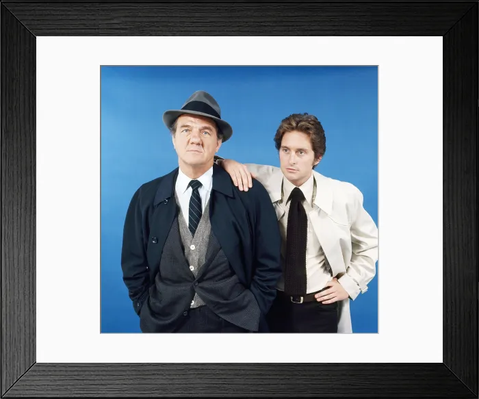 Framed Print : THE STREETS OF SAN FRANCISCO, from left, Karl Malden, Michael Douglas, 1972-77 (1972 photo) Framed Print : THE STREETS OF SAN FRANCISCO, from left, Karl Malden, Michael Douglas, 1972-77 (1972 photo)