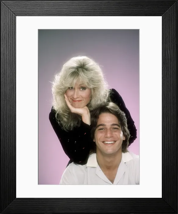 Framed Print : WHO'S THE BOSS?, from left, Judith Light, Tony Danza, 1984-92 (1985 photo)