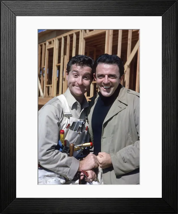 Framed Print : I'M DICKENS, HE'S FENSTER, from left: Marty Ingels, John Astin, (1962), 1962-63 Framed Print : I'M DICKENS, HE'S FENSTER, from left: Marty Ingels, John Astin, (1962), 1962-63
