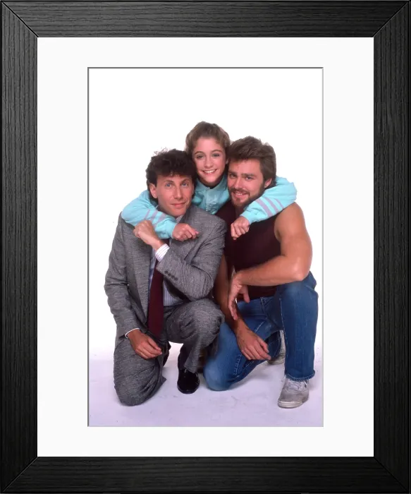 Framed Print : MY TWO DADS, (from left): Paul Reiser, Staci Keanan, Greg Evigan, 1987-90 Framed Print : MY TWO DADS, (from left): Paul Reiser, Staci Keanan, Greg Evigan, 1987-90