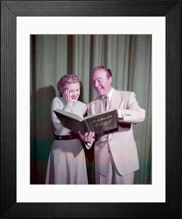 Framed Print : THIS IS YOUR LIFE, from left: Joan Caulfield, Ralph Edwards, (1953), 1952-1961 Framed Print : THIS IS YOUR LIFE, from left: Joan Caulfield, Ralph Edwards, (1953), 1952-1961