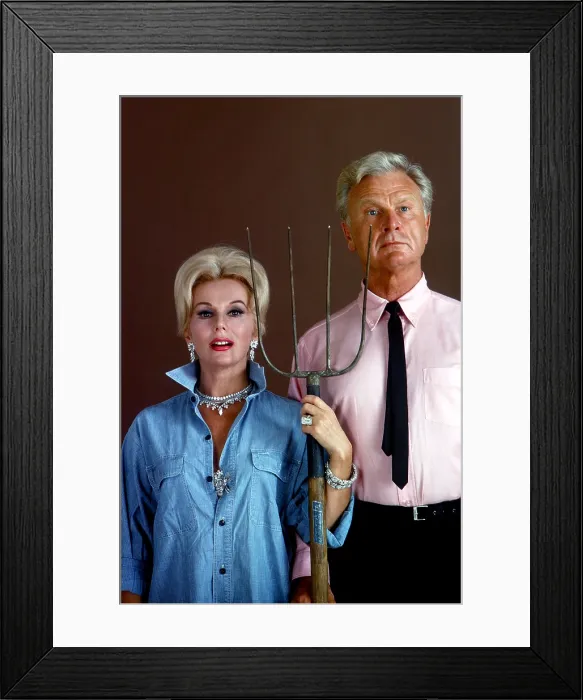 Framed Print : GREEN ACRES, Eddie Albert, Eva Gabor, (1965) 1965-1971 Framed Print : GREEN ACRES, Eddie Albert, Eva Gabor, (1965) 1965-1971