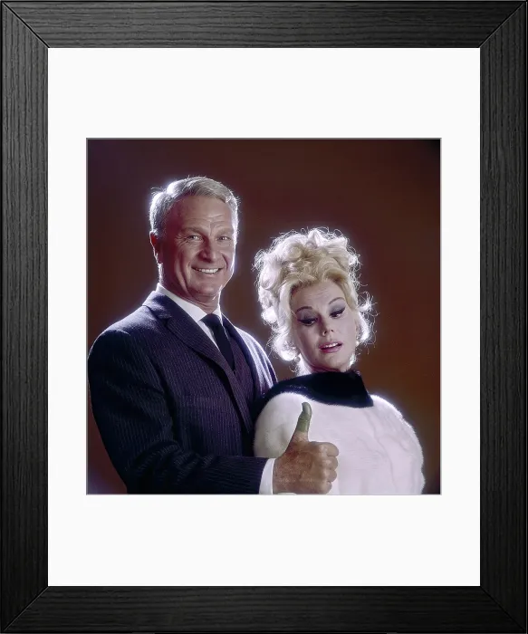 Framed Print : GREEN ACRES, Eddie Albert, Eva Gabor, 1965-1971