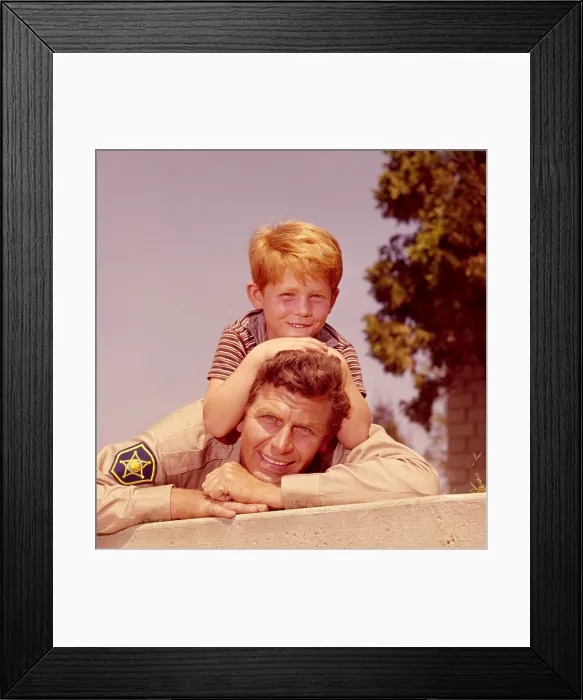 Framed Print : THE ANDY GRIFFITH SHOW, Andy Griffith, Ron Howard, 1960-68 Framed Print : THE ANDY GRIFFITH SHOW, Andy Griffith, Ron Howard, 1960-68
