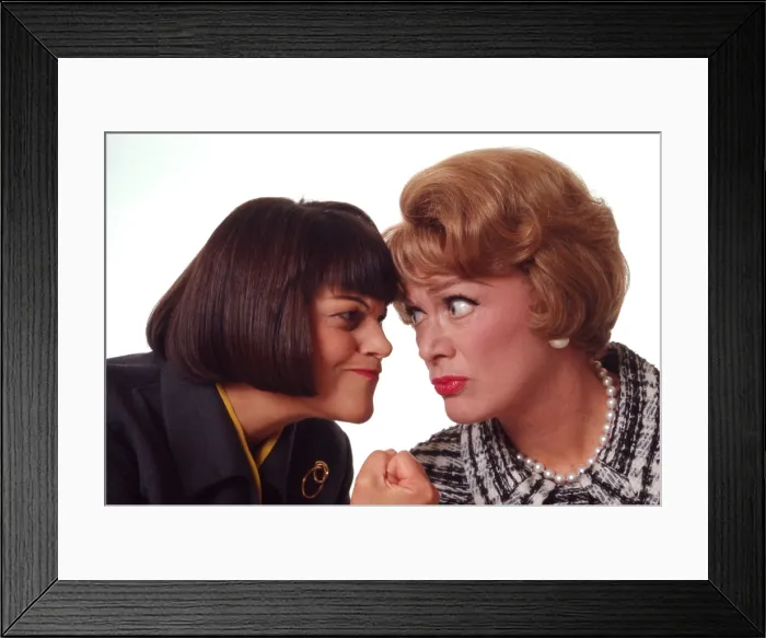 Framed Print : THE MOTHERS-IN-LAW, (aka THE MOTHERS IN LAW), Kaye Ballard, Eve Arden, 1967-69 Framed Print : THE MOTHERS-IN-LAW, (aka THE MOTHERS IN LAW), Kaye Ballard, Eve Arden, 1967-69