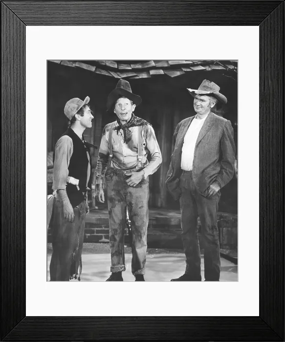 Framed Print : THE DANNY KAYE SHOW, from left: Howard Morris, Danny Kaye, Buddy Ebsen, (Season 2, ep. 215, aired December 30, 1964), 1963-1967
