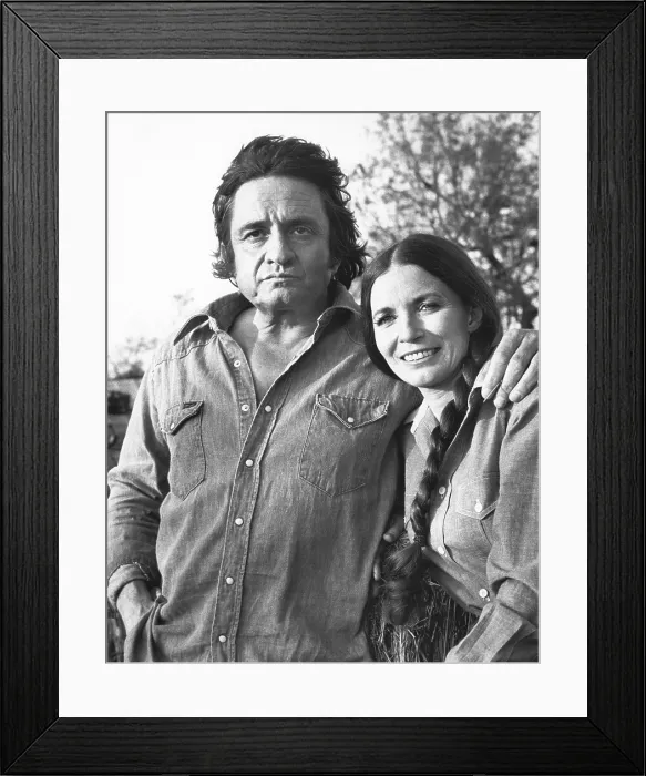 Framed Print : THADDEUS ROSE AND EDDIE, Johnny Cash, June Carter Cash, 1978 Framed Print : THADDEUS ROSE AND EDDIE, Johnny Cash, June Carter Cash, 1978