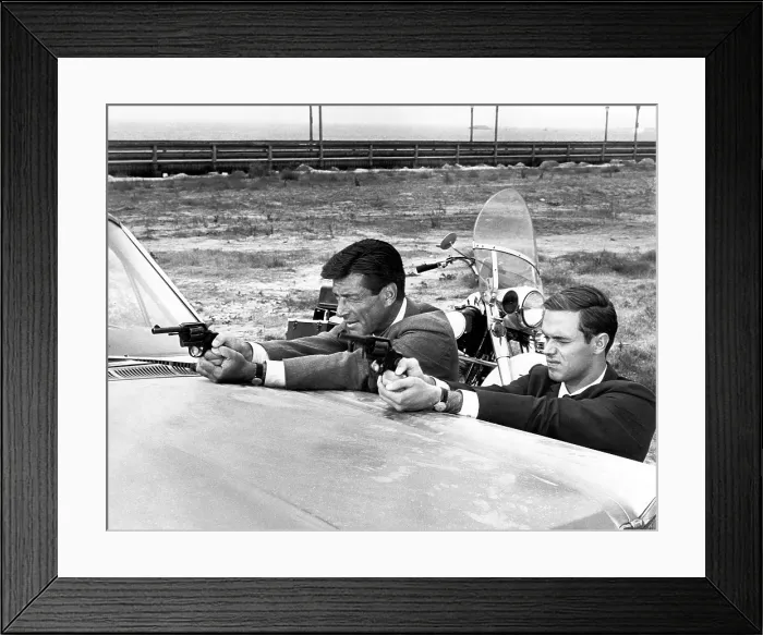 Framed Print : THE F.B.I. from left: Efrem Zimbalist Jr. William Reynolds, (ca. 1960s), 1965-74 Framed Print : THE F.B.I. from left: Efrem Zimbalist Jr. William Reynolds, (ca. 1960s), 1965-74