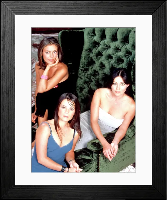 Framed Print : CHARMED, Alyssa Milano, Holly Marie Combs, Shannen Doherty, 1998--2006