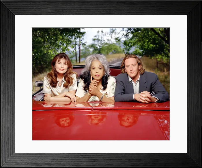 Framed Print : TOUCHED BY AN ANGEL, Roma Downey, Della Reese, John Dye, Season 3, 1996-1997 Framed Print : TOUCHED BY AN ANGEL, Roma Downey, Della Reese, John Dye, Season 3, 1996-1997