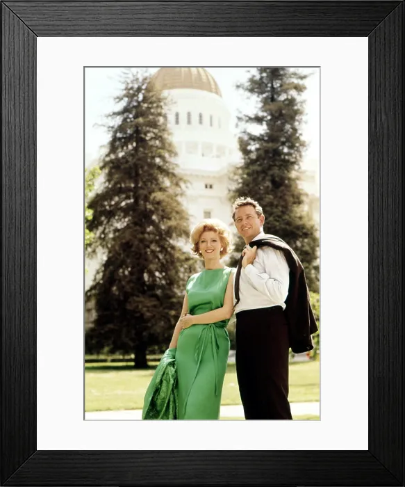 Framed Print : SLATTERY'S PEOPLE, Kathie Brown, Richard Crenna, 1964-65 Framed Print : SLATTERY'S PEOPLE, Kathie Brown, Richard Crenna, 1964-65