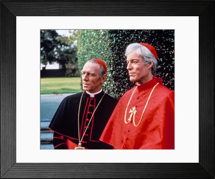 Framed Print : THORN BIRDS, THE, Christopher Plummer, Richard Chamberlain, 1983 Framed Print : THORN BIRDS, THE, Christopher Plummer, Richard Chamberlain, 1983