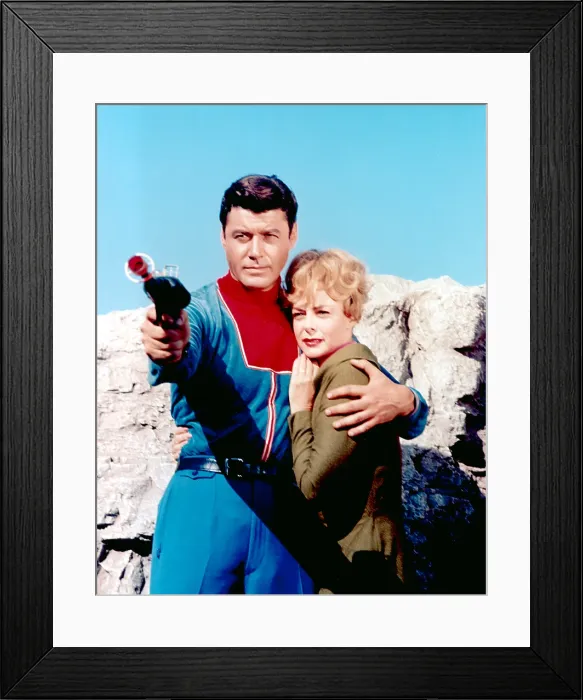 Framed Print : LOST IN SPACE, Guy Williams, June Lockhart, 1965-1968 Framed Print : LOST IN SPACE, Guy Williams, June Lockhart, 1965-1968