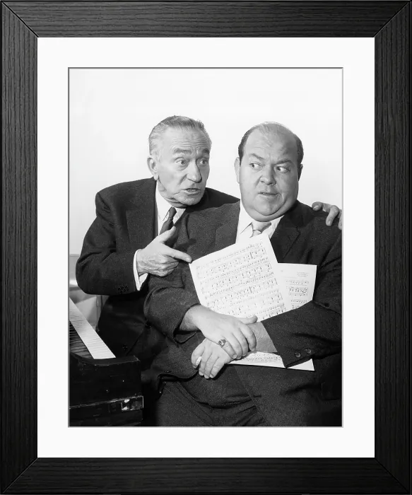 Framed Print : LOVE AND MARRIAGE, William Demarest, Stubby Kaye, 1959-60 Framed Print : LOVE AND MARRIAGE, William Demarest, Stubby Kaye, 1959-60