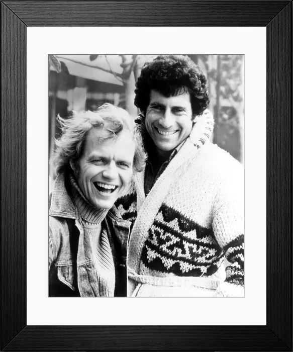 Framed Print : STARSKY AND HUTCH, from left: David Soul, Paul Michael Glaser, 1975-79 Framed Print : STARSKY AND HUTCH, from left: David Soul, Paul Michael Glaser, 1975-79