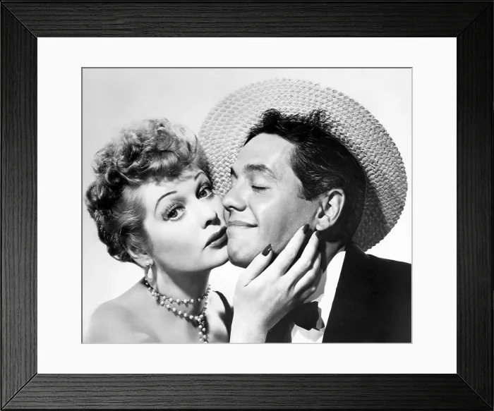 Framed Print : I LOVE LUCY, Lucille Ball, Desi Arnaz, (Season 1), 1951-57