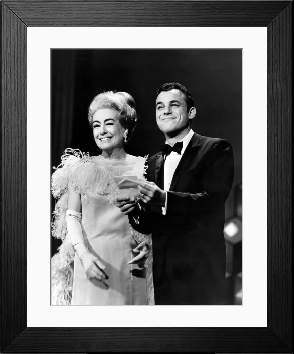 Framed Print : THE HOLLYWOOD PALACE, Joan Crawford, Julius LaRosa (1967), 1964-70 Framed Print : THE HOLLYWOOD PALACE, Joan Crawford, Julius LaRosa (1967), 1964-70