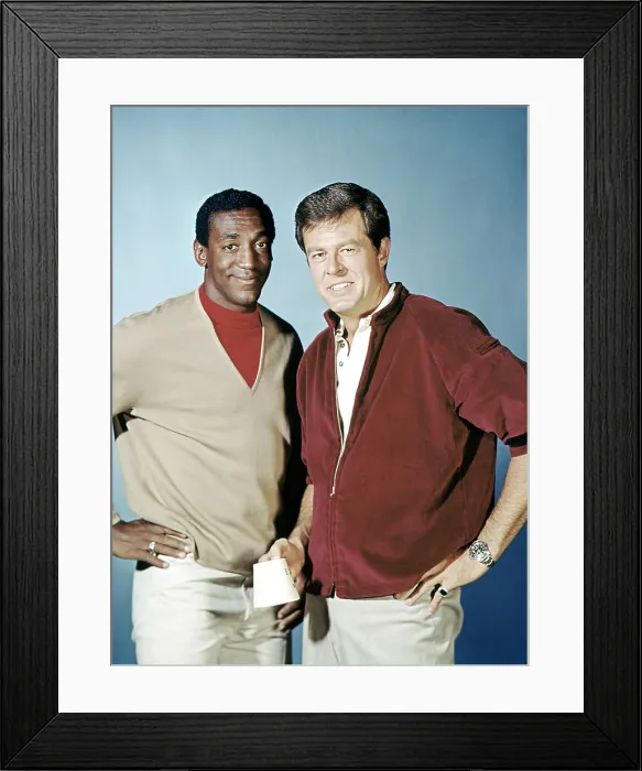 Framed Print : I SPY, Bill Cosby, Robert Culp, 1965-68 Framed Print : I SPY, Bill Cosby, Robert Culp, 1965-68