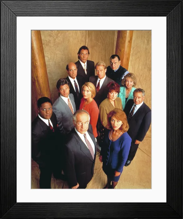 Framed Print : L.A. LAW, top to bottom, left to right, Jimmy Smits, Alan Rachins, Corbin Bersen, Larry Drake, Harry Hamlin, Susan Dey, Susan Ruttan, Jill Eikenberry, Michael Tucker Framed Print : L.A. LAW, top to bottom, left to right, Jimmy Smits, Alan Rachins, Corbin Bersen, Larry Drake, Harry Hamlin, Susan Dey, Susan Ruttan, Jill Eikenberry, Michael Tucker