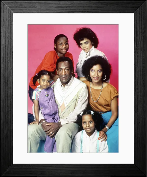 Framed Print : COSBY SHOW, Keshia Knight Pulliam, Lisa Bonet, Malcolm-Jamal Warner, Phylicia Rashad, Bill Cosby, Tempestt Bledsoe, 1984-1992 Framed Print : COSBY SHOW, Keshia Knight Pulliam, Lisa Bonet, Malcolm-Jamal Warner, Phylicia Rashad, Bill Cosby, Tempestt Bledsoe, 1984-1992