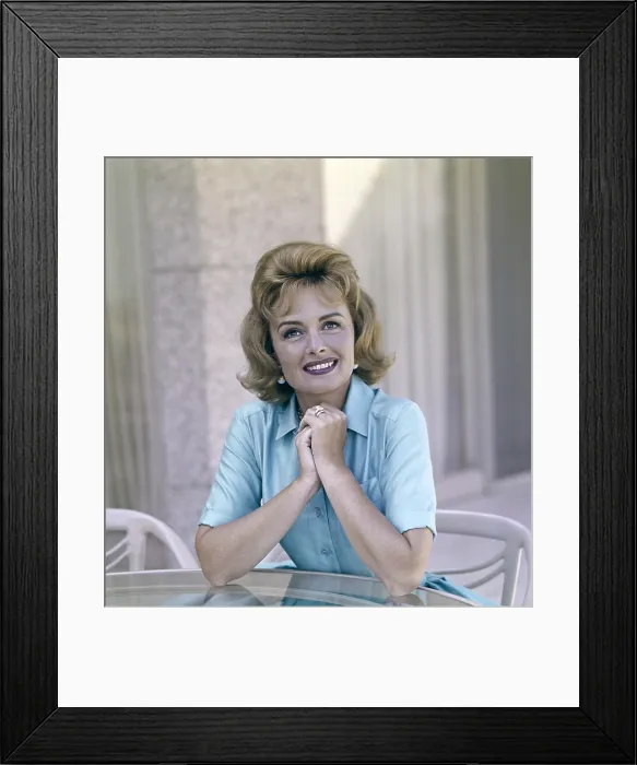 Framed Print : Donna Reed, July, 1962 Framed Print : Donna Reed, July, 1962