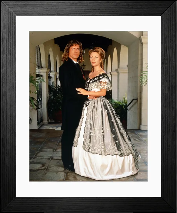 Framed Print : DR. QUINN, MEDICINE WOMAN, from left: Joe Lando, Jane Seymour, 1993, 1993-1998 Framed Print : DR. QUINN, MEDICINE WOMAN, from left: Joe Lando, Jane Seymour, 1993, 1993-1998