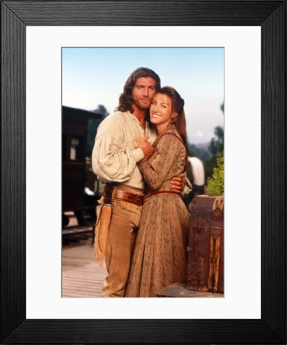 Framed Print : DR. QUINN, MEDICINE WOMAN, from left: Joe Lando, Jane Seymour, 1993-1998