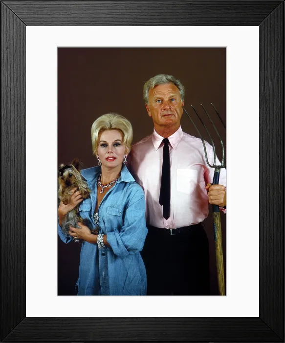 Framed Print : GREEN ACRES, Eva Gabor, Eddie Albert, (1965), 1965-1971 Framed Print : GREEN ACRES, Eva Gabor, Eddie Albert, (1965), 1965-1971