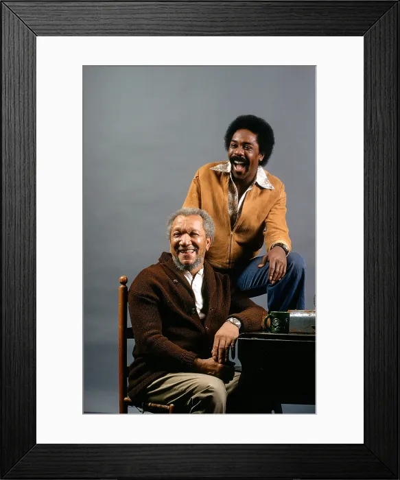 Framed Print : SANFORD AND SON, from left: Redd Foxx, Demond Wilson, (May 13, 1972), 1972-77