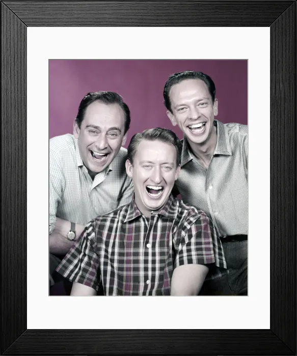 Framed Print : From left: Louis Nye, Tom Poston, Don Knotts, October 1958 Framed Print : From left: Louis Nye, Tom Poston, Don Knotts, October 1958