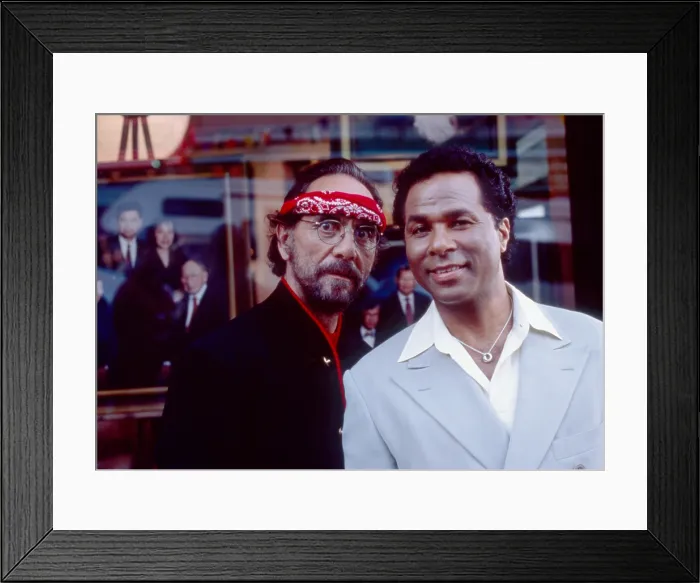 Framed Print : NASH BRIDGES, Tommy Chong, Philip Michael Thomas, 1996-2001 Framed Print : NASH BRIDGES, Tommy Chong, Philip Michael Thomas, 1996-2001