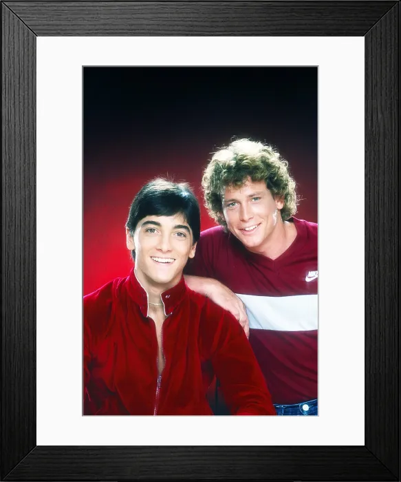 Framed Print : CHARLES IN CHARGE, from left: Scott Baio, Willie Aames, 1984, 1984-1990
