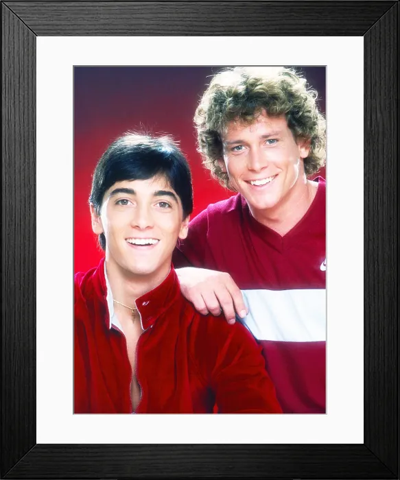 Framed Print : CHARLES IN CHARGE, from left: Scott Baio, Willie Aames, 1984, 1984-1990 Framed Print : CHARLES IN CHARGE, from left: Scott Baio, Willie Aames, 1984, 1984-1990
