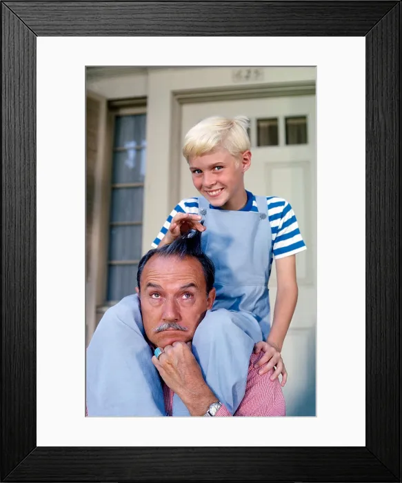 Framed Print : DENNIS THE MENACE, from top: Jay North, Gale Gordon, (1962), 1959-63 Framed Print : DENNIS THE MENACE, from top: Jay North, Gale Gordon, (1962), 1959-63