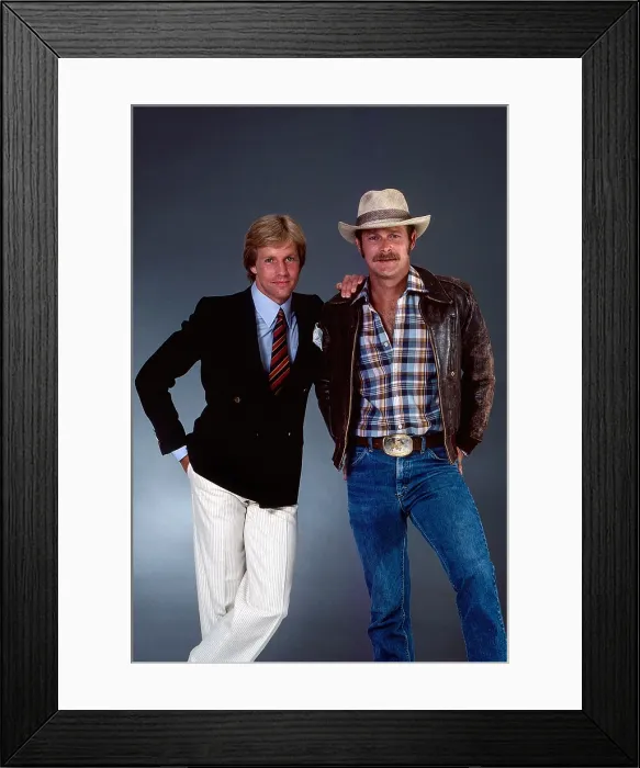 Framed Print : SIMON & SIMON, from left: Jameson Parker, Gerald McRaney, (1981), 1981-88 Framed Print : SIMON & SIMON, from left: Jameson Parker, Gerald McRaney, (1981), 1981-88